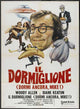 Sleeper Movie Poster Print showcasing classic cinema art.