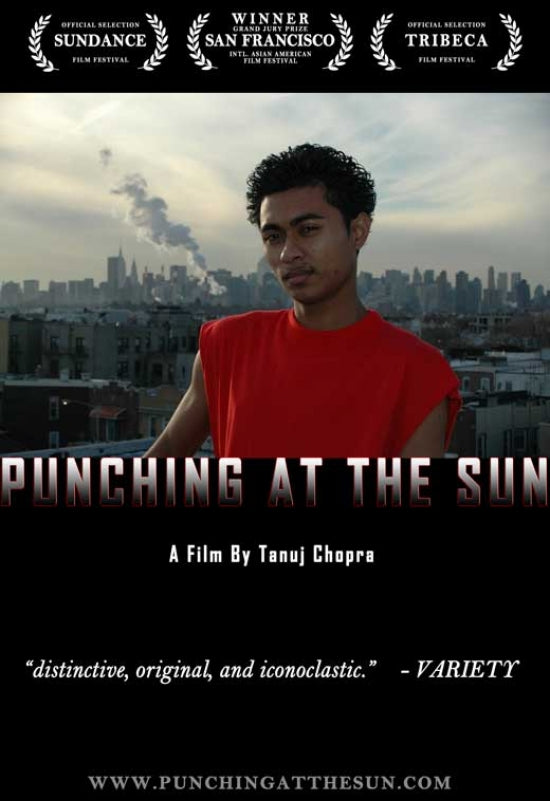 Punching at the Sun Movie Poster Print showcasing vibrant imagery.