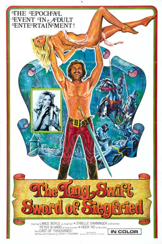 The Long Swift Sword of Siegfried Movie Poster Print showcasing cinematic artwork.