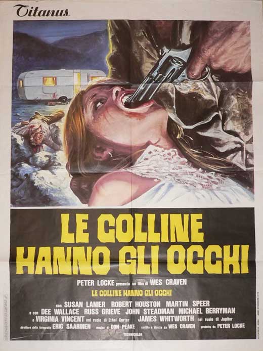 The Hills Have Eyes Movie Poster Print showcasing horror film art