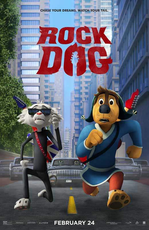 Rock Dog Movie Poster Print (27x40) by Pop Culture Graphics