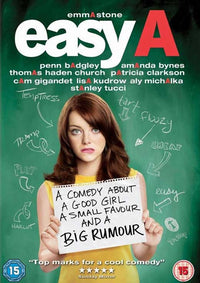 Easy A Movie Poster Print showcasing the film's iconic visuals.