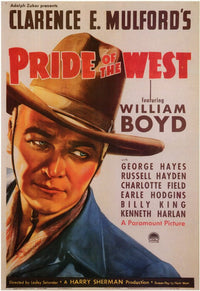 Pride of the West Movie Poster Print showcasing classic western adventure.