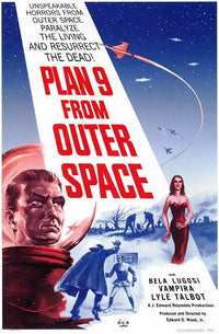 Plan 9 from Outer Space Movie Poster Print (11x17)
