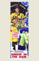 Singin' in the Rain Movie Poster Print showcasing the classic film theme.