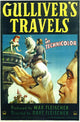 Gulliver's Travels Movie Poster Print featuring classic adventure art.