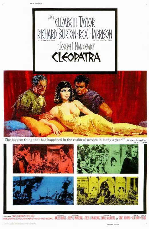Cleopatra Movie Poster Print showcasing iconic film artwork.