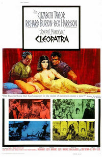 Cleopatra Movie Poster Print showcasing iconic film artwork.