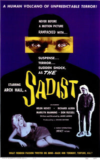 The Sadist Movie Poster Print - Classic Horror Artwork