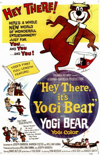 Hey There It's Yogi Bear movie poster print 11x17
