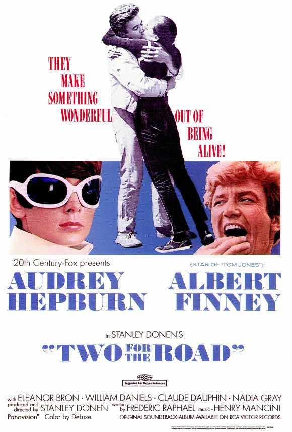 Two for the Road Movie Poster Print (11x17)