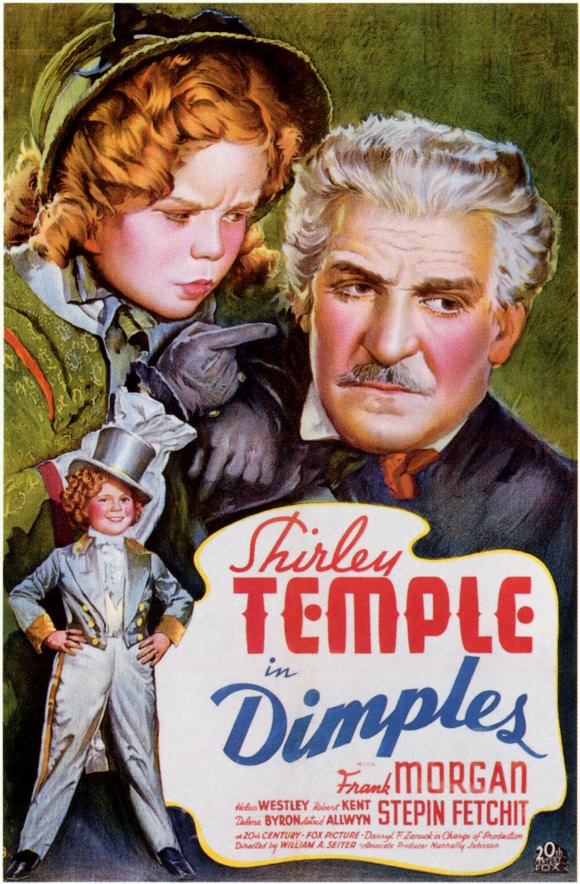 Dimples Movie Poster Print showcasing classic film art.