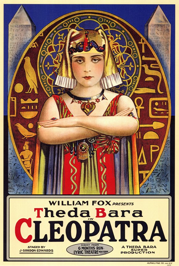 Cleopatra Movie Poster Print showcasing iconic film artwork.