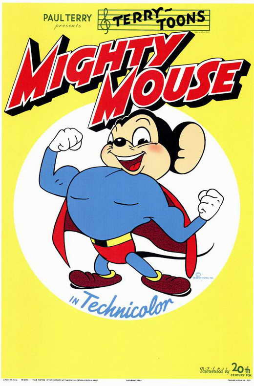 Mighty Mouse Movie Poster Print (11x17) - Pop Culture Graphics