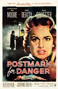 Postmark for Danger Movie Poster showcasing suspenseful cinematic art.