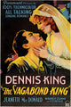 The Vagabond King Movie Poster Print showcasing classic film art.