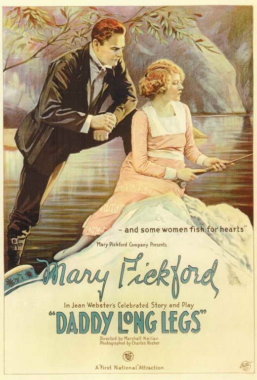 Daddy Long Legs Movie Poster Print featuring classic film artwork.