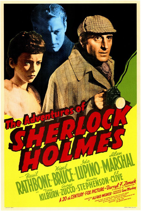 The Adventures of Sherlock Holmes Movie Poster Print 11x17
