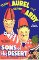 Sons of the Desert Movie Poster Print showcasing classic Laurel and Hardy comedy.