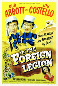 Abbott and Costello in the Foreign Legion Movie Poster Print