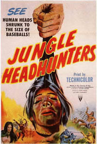 Jungle Headhunters Movie Poster Print - Captivating artwork for film enthusiasts
