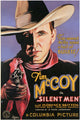 Silent Men Movie Poster Print featuring captivating cinematic artwork.