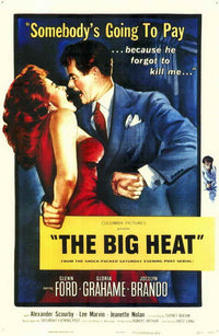 The Big Heat Movie Poster Print showcasing classic film art.