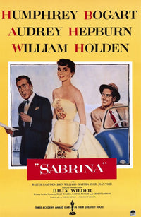 Sabrina Movie Poster Print showcasing classic film elegance