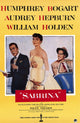 Sabrina Movie Poster Print showcasing classic film elegance
