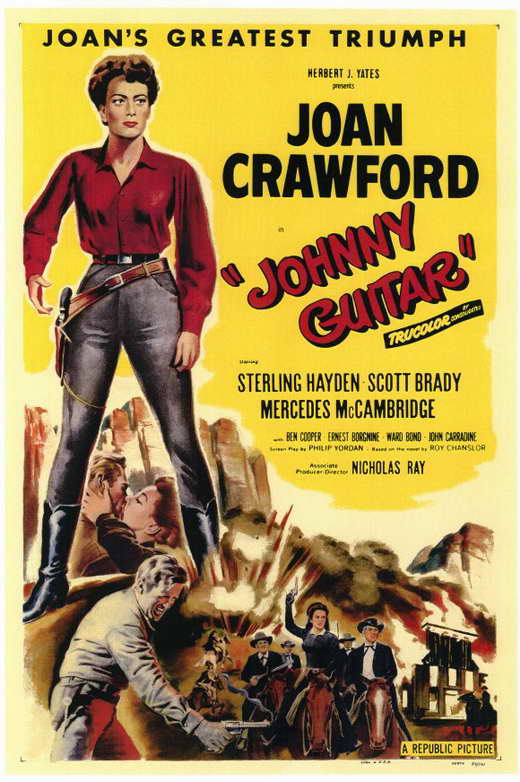 Johnny Guitar Movie Poster Print capturing classic cinematic allure.