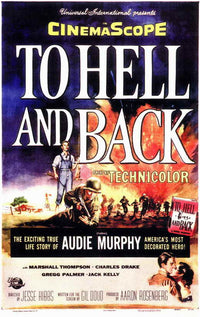 To Hell and Back Movie Poster Print featuring dramatic imagery.