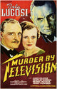 Murder by Television Movie Poster Print showcasing suspenseful artwork.
