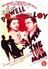 After the Thin Man Movie Poster Print showcasing classic film art.