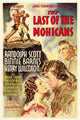 The Last of the Mohicans Movie Poster Print featuring dramatic imagery and vibrant colors.