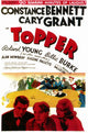 Topper Movie Poster Print showcasing classic comedy film art.