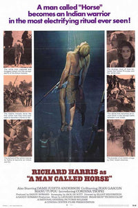 A Man Called Horse Movie Poster Print showcasing classic film art.
