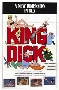 King Dick movie poster print, vibrant design for film enthusiasts.