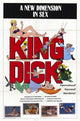 King Dick movie poster print, vibrant design for film enthusiasts.