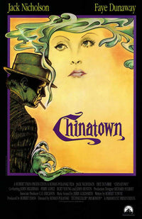 Chinatown Movie Poster Print showcasing classic film art