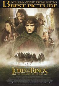 Lord of the Rings: The Fellowship of the Ring Movie Poster Print (11x17)