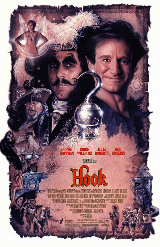 Hook Movie Poster Print 11x17 | Pop Culture Graphics