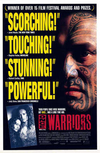 Once Were Warriors Movie Poster Print, vibrant film artwork, home decor