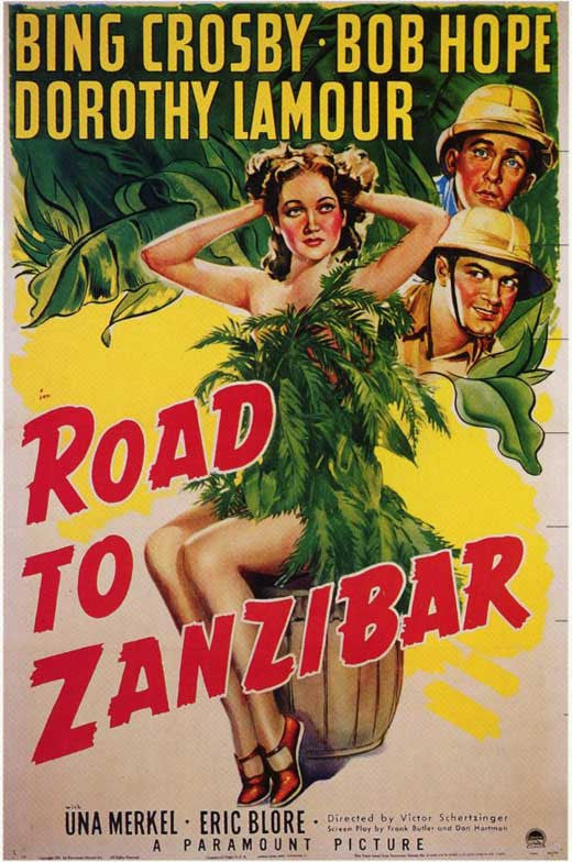 Road to Zanzibar Movie Poster Print (11 x 17) - Item #MOVCD0941