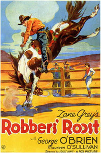 Robber's Roost Movie Poster Print showcasing cinematic art.