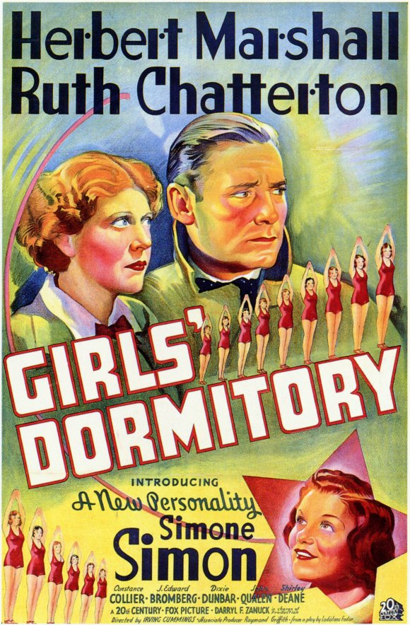 Girls Dormitory Movie Poster Print showcasing vibrant colors and dynamic design.