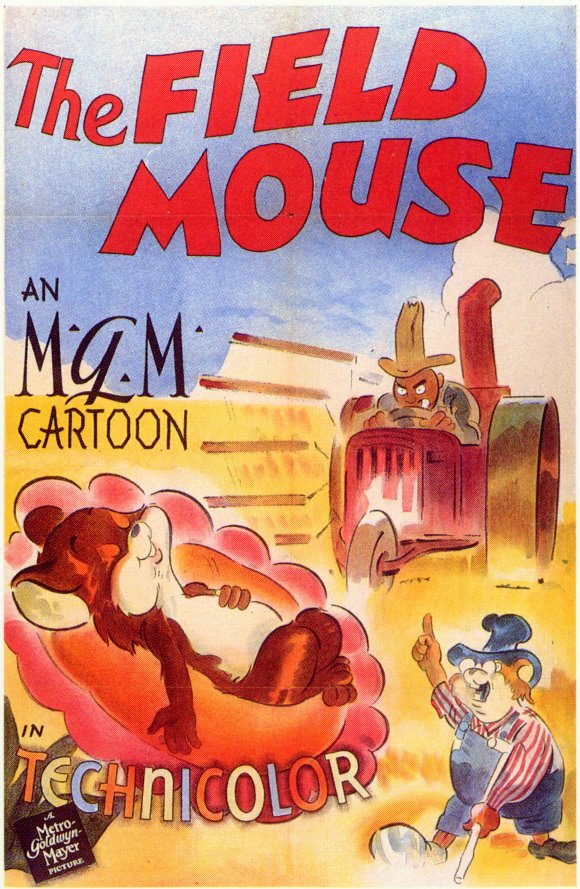 The Field Mouse Movie Poster Print featuring vibrant colors and whimsical design