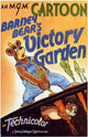 Barney Bear's Victory Garden Movie Poster Print showcasing classic animation style.