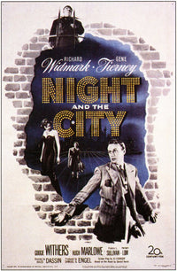 Night and the City Movie Poster Print showcasing classic film noir aesthetics.