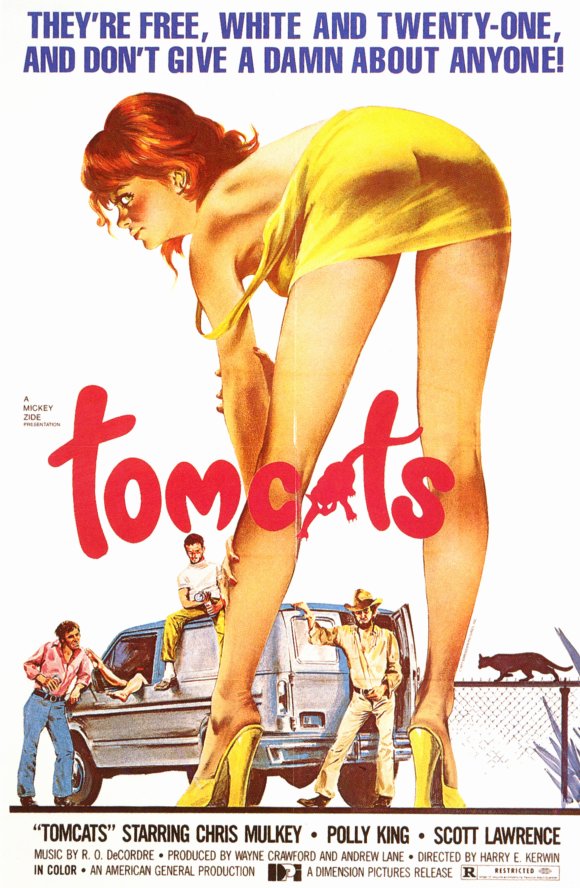 Tomcats Movie Poster Print showcasing vibrant imagery and colorful graphics.