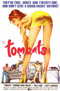 Tomcats Movie Poster Print showcasing vibrant imagery and colorful graphics.
